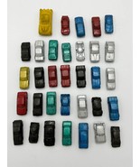 Lot of 33 Vintage 1970s Mini  Rubber Eraser Cars Japanese Painted - £46.51 GBP