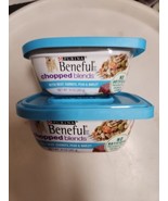 Purina Beneful Chopped Blends Adult Wet Dog Food Beef Barley Peas 2~10 o... - $4.92