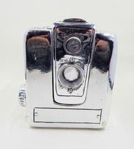 Kodak Brownie Hawkeye Camera Silver Chrome Stash Box - £55.30 GBP
