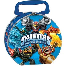 Skylanders Evergreen Metal Lunch Carry All Tin Birthday Party Supplies New - £9.21 GBP