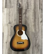 Vintage Silvertone Acoustic Parlor Guitar Sears Roebuck Co. May Harmony ... - $4,845.35 MXN