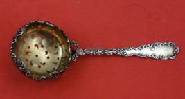Waverly by Wallace Sterling Silver Tea Strainer Gold Wash 5 1/2&quot; - £149.56 GBP