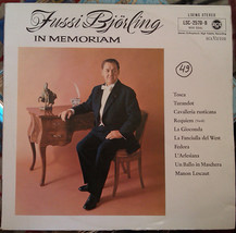 In Memoriam The Incomparable Bjorling [Vinyl] - £15.79 GBP