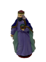 Mr. Christmas Purple KING WISEMAN Replacement Figurine for Nativity Bethlehem - £10.86 GBP