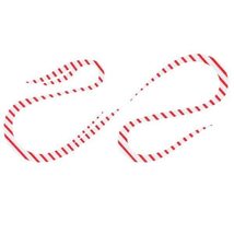 Daiwa CV8 Reel Case, Red Fang, Silicone Tie, Keimura Zebra Red - $19.18