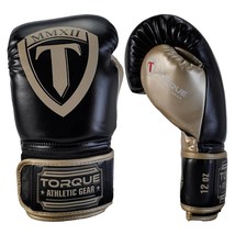 TORQUE Men Women 8 10 12 14 16oz Boxing Gloves PU Leather Tiger Muay Thai MMA UF - £88.88 GBP