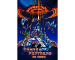 Hasbro 1986 Transformers The Movie Poster Print Animated Optimus Prime  - $7.08