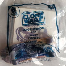 2010 McDonalds Star Wars The Clone Wars Mace Windu New in Package 8 - £7.91 GBP