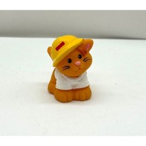 Fisher Price Little People Petmobile Construction Cat Replacement Figure - $7.69