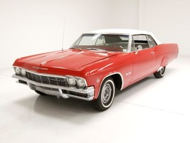 1965 Chevrolet Impala convertible red | 24x36 inch POSTER | classic - £17.53 GBP
