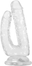 Clear Double Ended Sex Toy Realistic Penis Jelly LBTQ Adult - $24.99