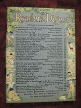 Readers Digest August 1943 John Kobler Blake Clark Julian Street Louis Bromfield - £6.47 GBP