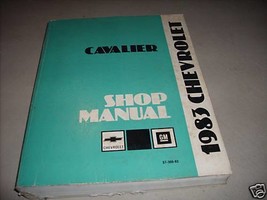 1983 Chevy Chevrolet Cavalier Service Shop Repair Manual OEM Factory Boo... - £47.70 GBP