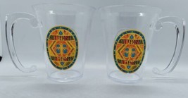 2 Harry Potter Butterbeer Plastic Souvenir Mug Cup Tankard New York Store NYC - £11.86 GBP
