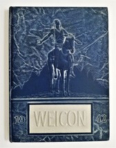 1942 vintage WOMELSDORF HIGH SCHOOL pa YEAR BOOK WEICON - £53.89 GBP