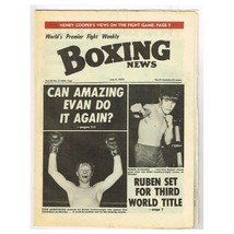 Boxing News Magazine July 5 1974 mbox3425/f Vol.30 No.27 Can Amazing Evan Do It - £3.06 GBP
