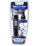 New Wahl Ear, Nose &amp; Brow Wet/Dry Dual Head Trimmer Battery Powered In B... - $12.34