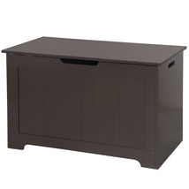 Storage Chest/Bench Wooden Toy Box Lift Top Entryway With 2 Safety Hinge - £78.08 GBP