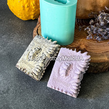 3D Exclusive Harry potter Book With Tooth Candle Silicone Mold  Witch Magic Book - £20.21 GBP