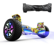 H8 8.5&quot; Off Road Hoverboard with Bluetooth Music and LED Lights - Self B... - $419.18 CAD
