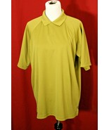 Columbia XCO Polyester Mens Golf Polo Knit Shirt Short Sleeve L Chartreu... - €10,07 EUR