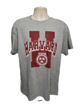 Harvard University Crimson VE RI TAS Adult Large Gray TShirt - £11.70 GBP