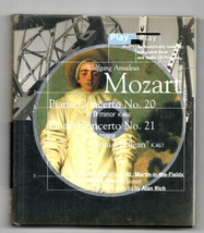 Mozart Piano Concerto 20, 21, hardback &amp; CD, isbn 0062635484 - £5.94 GBP