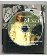 Mozart Piano Concerto 20, 21, hardback &amp; CD, isbn 0062635484 - $7.50