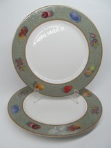 Sasaki Ravenna Set Two 11&quot; Dinner Plates  By Stephen Dweck Appear Unused... - $149.00