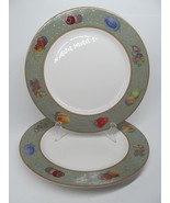 Sasaki Ravenna Set Two 11&quot; Dinner Plates  By Stephen Dweck Appear Unused... - £119.10 GBP