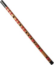 Milisten Vertical Bamboo Flute D Key Chinese Dizi Traditional Chinese Woodwind - £24.26 GBP