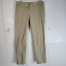 Womans Banana Republic City Chinos Khaki Cotton pants size 4 - £16.92 GBP