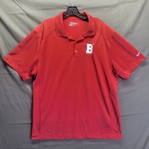 Nike Polo Shirt Adult XL Red Rugby Golf Golfer Mens - $13.08