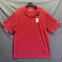 Nike Polo Shirt Adult XL Red Rugby Golf Golfer Mens - £10.48 GBP