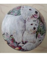 Cabinet Knobs w/ West Highland Terrier Westie Family DOG - $6.11 CAD
