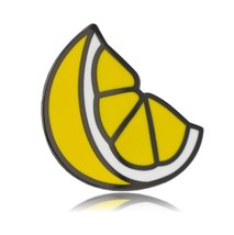 Lemon Slice Enamel Pin - £7.98 GBP