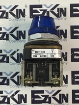 Allen-Bradley 800T-Q10 SER.T Blue Pilot Indicating Light Switch  - $273.42 MXN