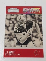 J.J. Watt Houston Texans Wisconsin Badgers 2016 Panini Contenders Card #11 - £0.78 GBP