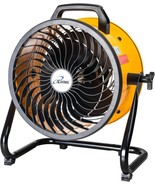 iLiving 12” Turbo Air Circulator Fan, Portable High-Velocity Floor Fan, ... - €54,87 EUR