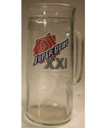 New York Giants vs Denver Broncos Superbowl XXI Glass Beer Mug  - €8,14 EUR