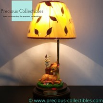 Extremely rare! Vintage Bambi and Thumper lamp. Walt Disney collectible. - £438.33 GBP