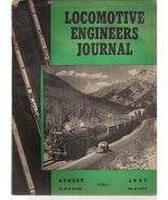 LOCOMOTIVE ENGINEERS JOURNAL August 1947 Railroad magazine Madagascar RR - $20.79 CAD
