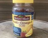 Nature Made Men&#39;s Multivitamin + Omega-3 Gummies, 80 Count Exp 9/24 - $17.72