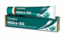 Himalaya  HiOra-SG 10gm Gel for mouth ulcers, tooth ache, denture pain F... - $9.10