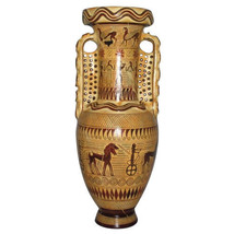 Geometric Loutroforos Vase Ancient Greek Museum Replica Reproduction - £609.34 GBP