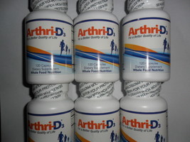 Arthri D3 6 Pack :Great For Joint Pain Use Code ArthriD3 at check out Save - £251.79 GBP