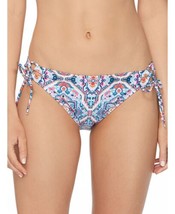 Raisins Juniors Aquarius Rising Sweet Side-Tie Bikini Bottoms Large, Blu... - £22.53 GBP