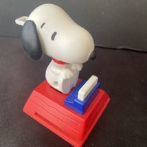 McDonalds HAPPY MEAL Toy Peanuts 2018 Snoopy Famous Author Typewriter # 9 - £4.60 GBP