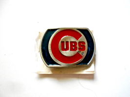 MLB Chicago Cubs Enameled Metal Belt Buckle - $14.84