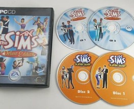 The Sims Deluxe Edition And Superstar Expansion Win PC 4 CDs EA  - £14.27 GBP